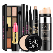 Load image into Gallery viewer, BIOAQUA 7pcs/set Make up Set Concealer Powder Eyeliner Lipstick Highlights Eyeshadow Makeup Kit Cosmetics Makeup Sets
