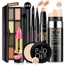 Load image into Gallery viewer, BIOAQUA 7pcs/set Make up Set Concealer Powder Eyeliner Lipstick Highlights Eyeshadow Makeup Kit Cosmetics Makeup Sets