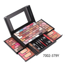 Load image into Gallery viewer, Makeup Set Make Up Kit 68-Color Eye Shadow 8-Color Blush 4-Color Pressed Powder 3-Color Eyebrow Powder Lipstick Christmas Gift