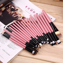 Load image into Gallery viewer, 20Pcs Professional Makeup Brushes Pack Complete Make-up Lip Liner Foundation Concealer Make Up Brushes Tools Essential Sets