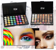Load image into Gallery viewer, 2019 New women's fashion Beauty 40 Colors Cosmetic Powder Eyeshadow Palette Makeup Set